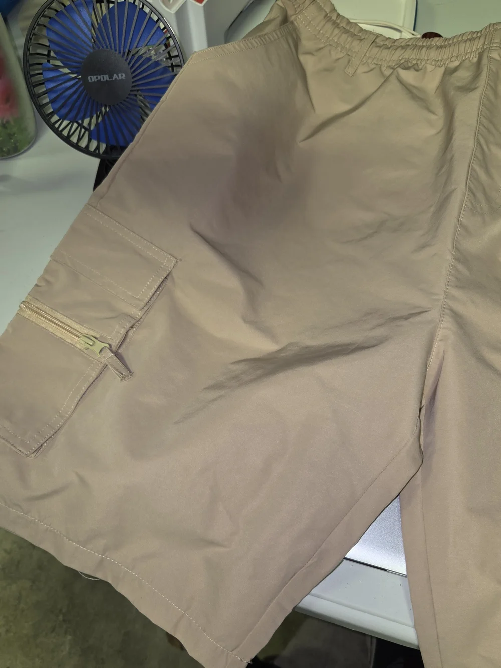 Carhartt Men’s Beige Cargo Shorts - Relaxed Fit
